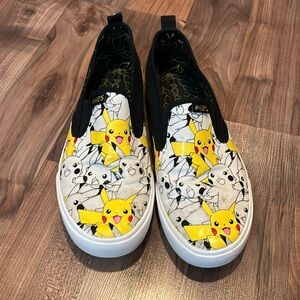 Men’s size 10 pokemon pikachu shoes